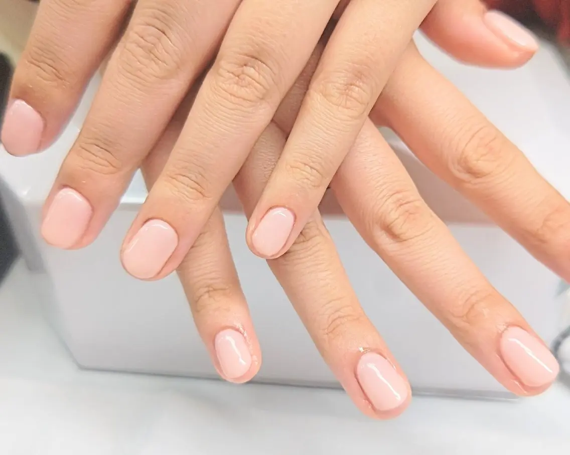 ネイル ワンカラーネイル シンプルネイル ecrin/博多 manamiのネイルデザイン