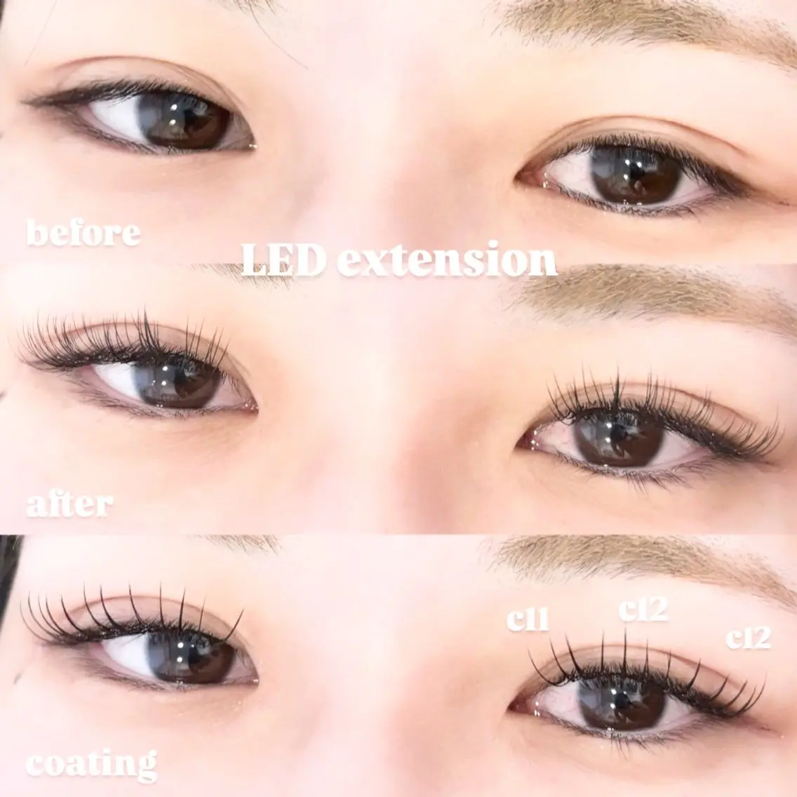 LED80本🌟アイシャンプー&仕上げコーティング付きの写真