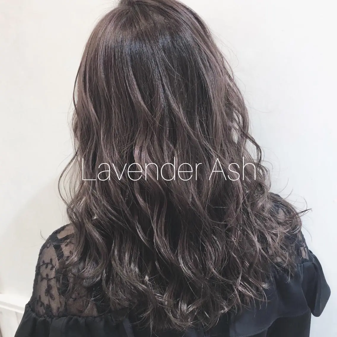セミロング カラー アッシュ ラベンダーカラー ラベンダーアッシュ カット ヘアカラー トリートメント 👑髪質改善の匠👑 サンジョウ ユウキのヘアスタイル