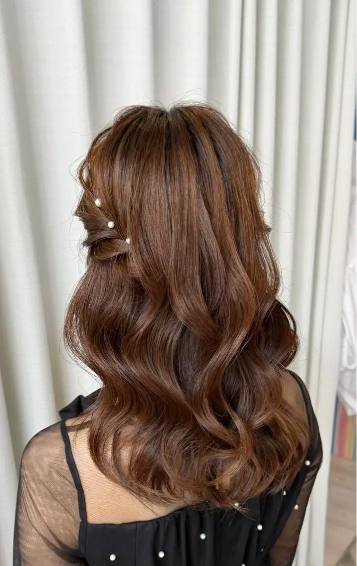 ヘアアレンジ ヘアセット Suzuki Bearのヘアスタイル