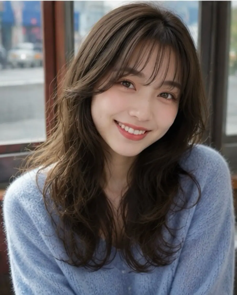 ロング カラー Garden 浅草蔵前のヘアスタイル