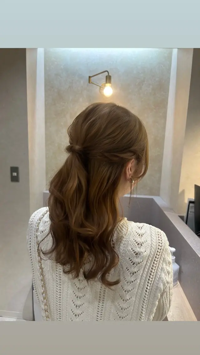 ヘアアレンジ ヘアセット umeno yumaのヘアスタイル