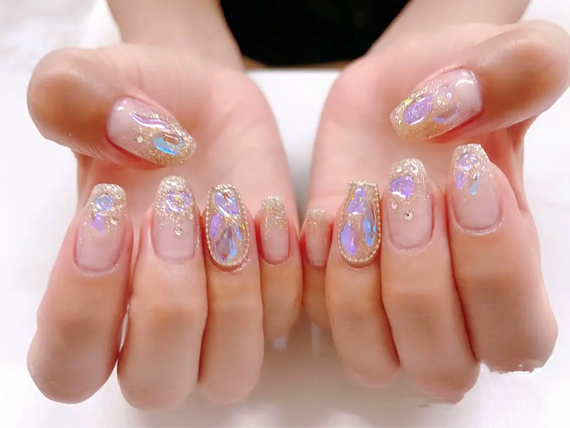 ネイル ハンドネイル OCEAN nail パラジェル　取扱い店のネイルデザイン