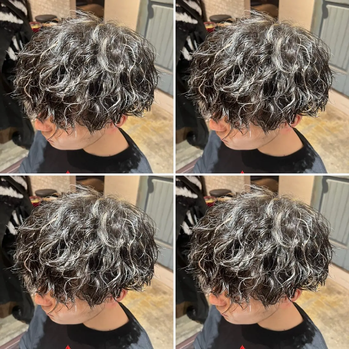 パーマ メンズ カット パーマ トリートメント ヘアセット メンズパーマ特化 望月謙二郎のヘアスタイル