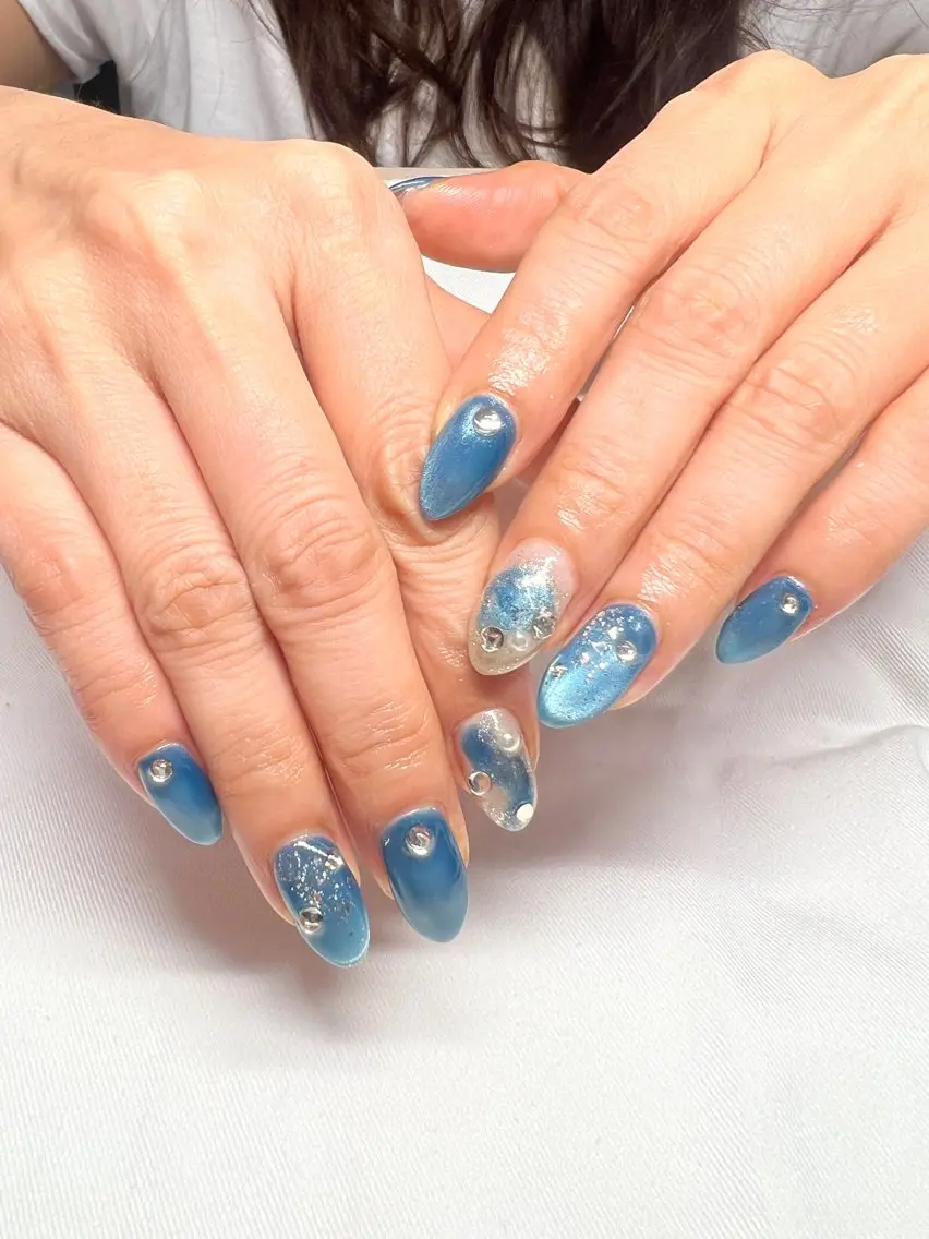 ネイル アートネイル シンプルネイル ハンドネイル Rin Nails Osakaのネイルデザイン