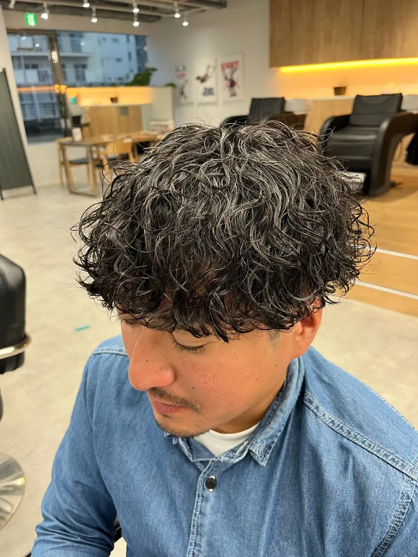 【ご新規様限定📣】🔥骨格矯正カット＋ハードスパイラルパーマ（プードルパーマ）の写真