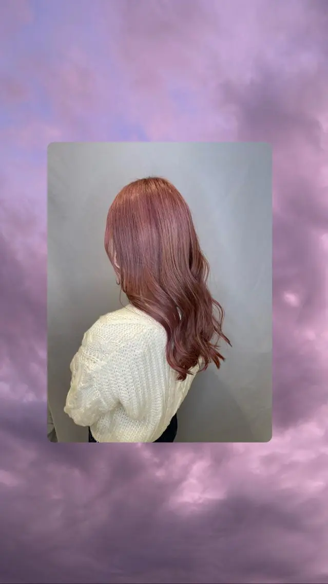 カット+ブリーチ+カラー+3step トリートメント( お持ち帰りホームケア付きの写真