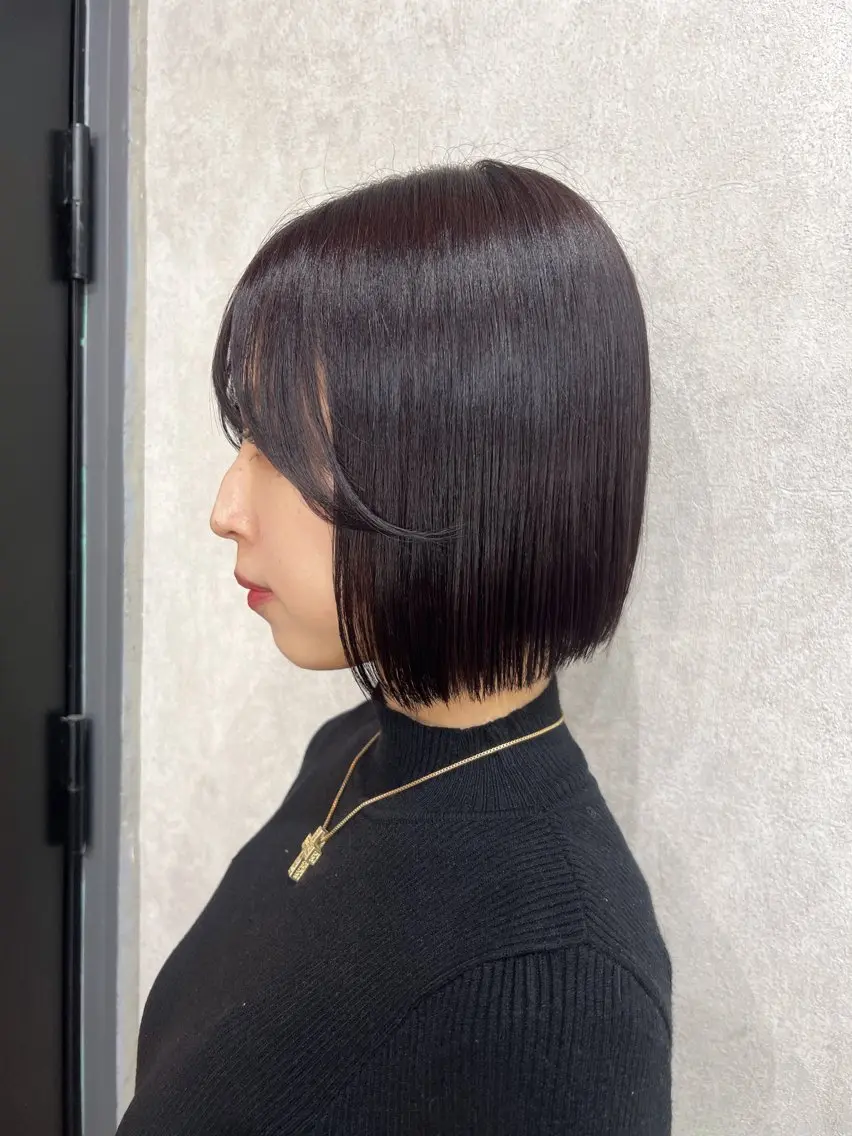 ショート カット ヘアカラー maya🇰🇷韓国 レイヤー/顔まわりのヘアスタイル