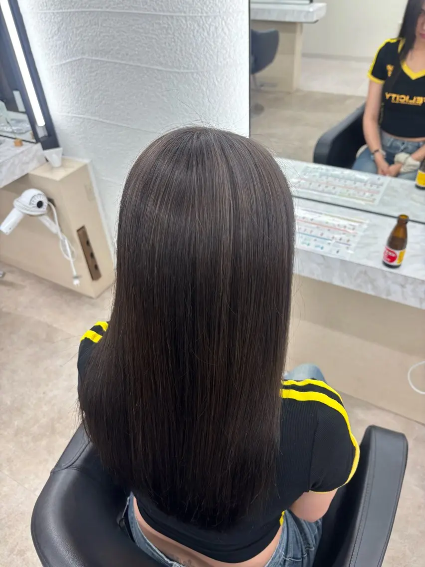 ロング ヘアカラー DAICHI/ 透明感カラーのヘアスタイル