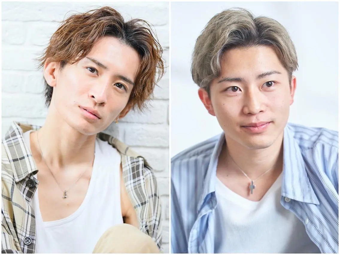 ショート カラー パーマ メンズ メンズサロン💈 吉岡陽【中野】のヘアスタイル