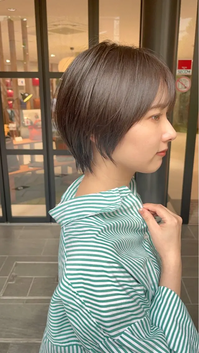 ショート 丸みショート ショートヘア GIEN 末吉 海斗のヘアスタイル