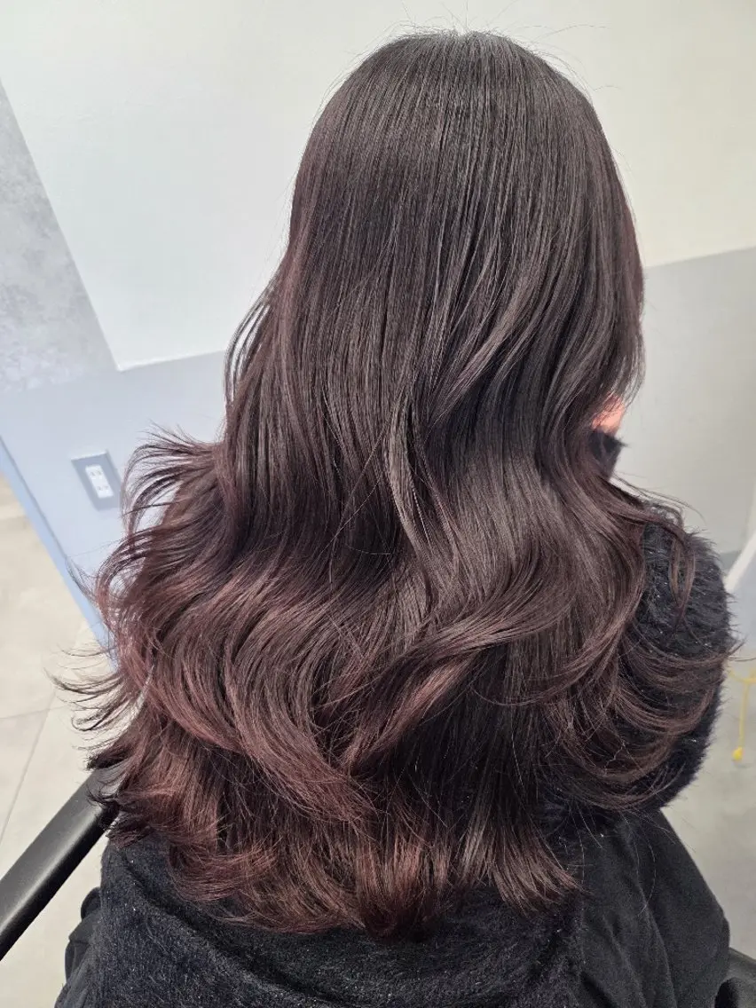 セミロング 髪質改善 カット ヘアカラー トリートメント 【髪質改善美容師】t occa茨木篠原健太のヘアスタイル