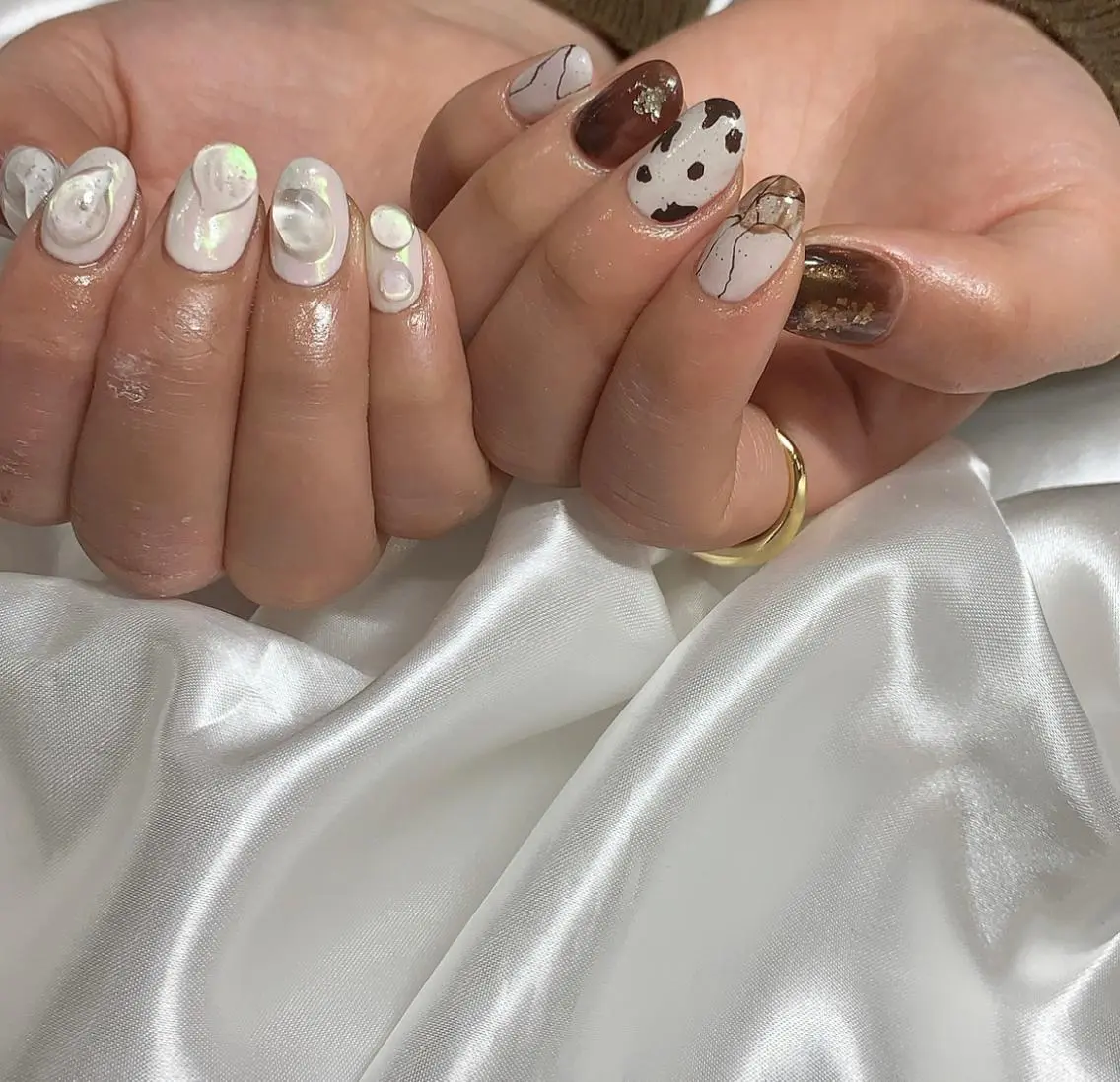 ネイル ハンドネイル にしぐち はるかのネイルデザイン