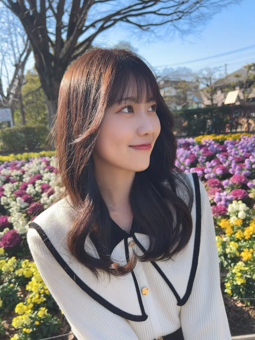 ロング カット ヘアカラー トリートメント ヘアセット cocoa船橋🦄 chinamiのヘアスタイル