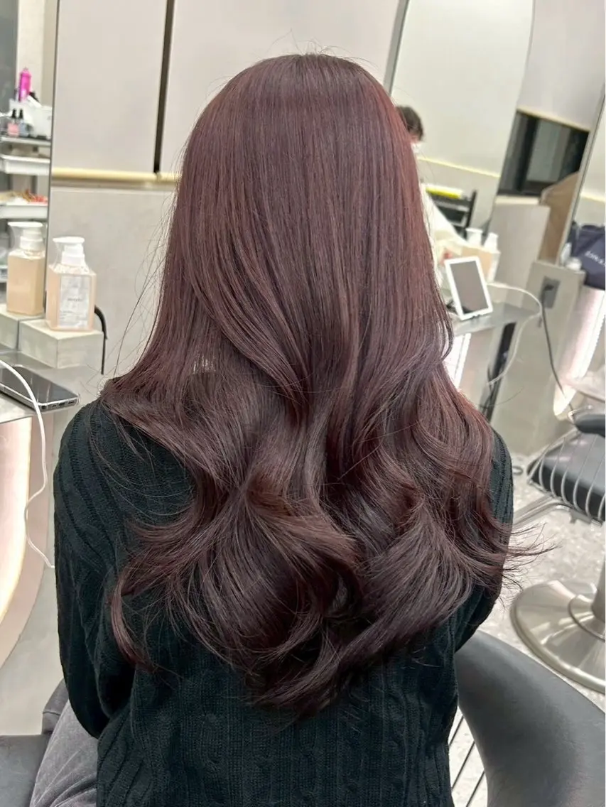カラー ヘアカラー トリートメント ヘッドスパ 田村 優希のヘアスタイル
