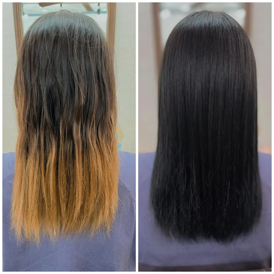 ミディアム カラー 秋山 悠希のヘアスタイル