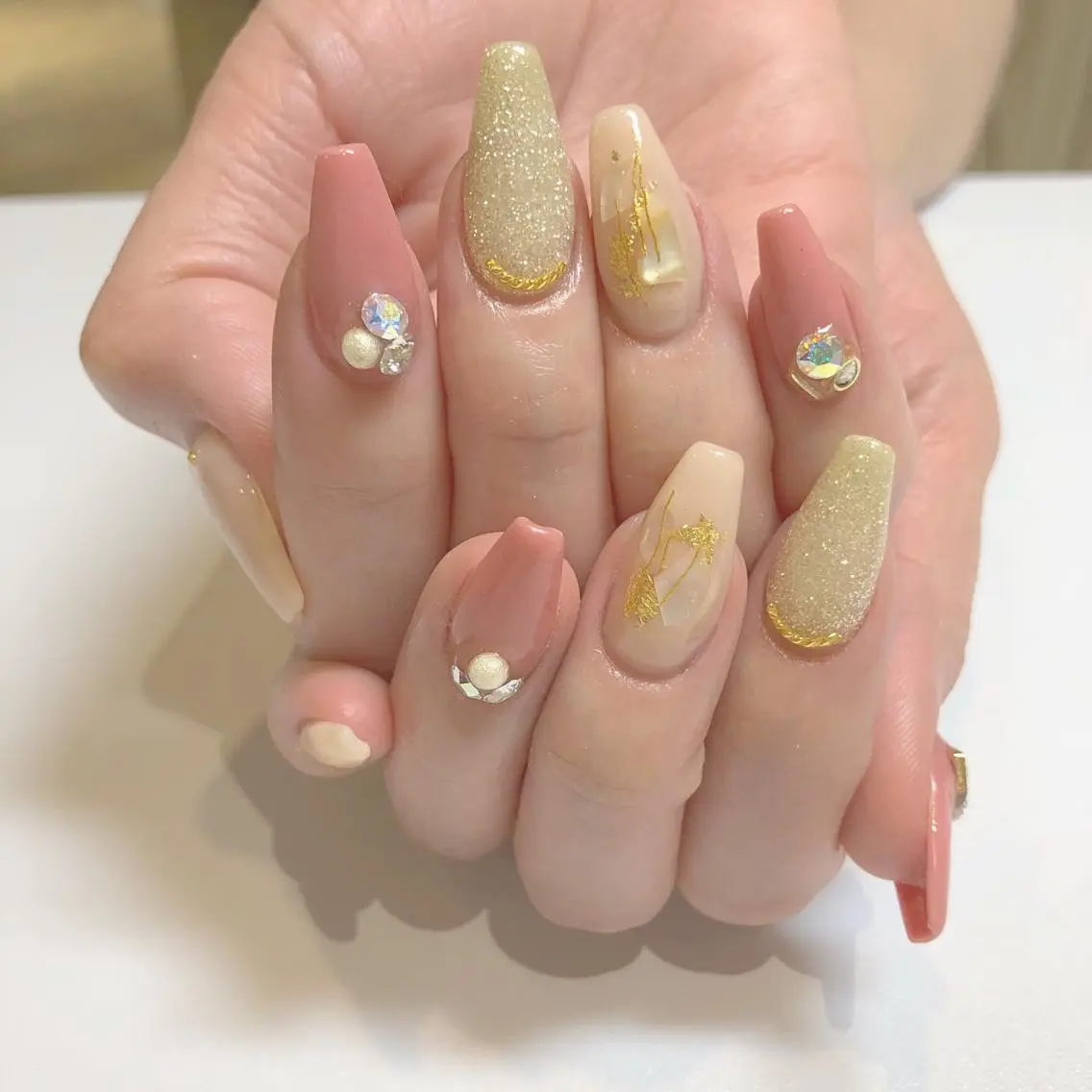 カラー ハンドネイル ネイリスト けいこのネイルデザイン