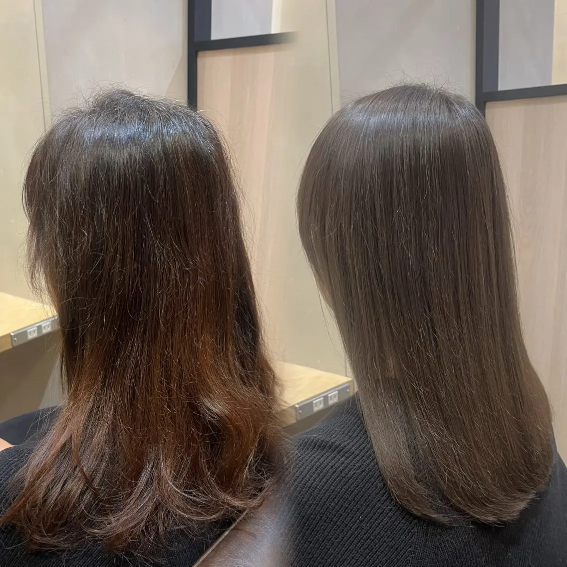 カラー 田邉 栞璃のヘアスタイル