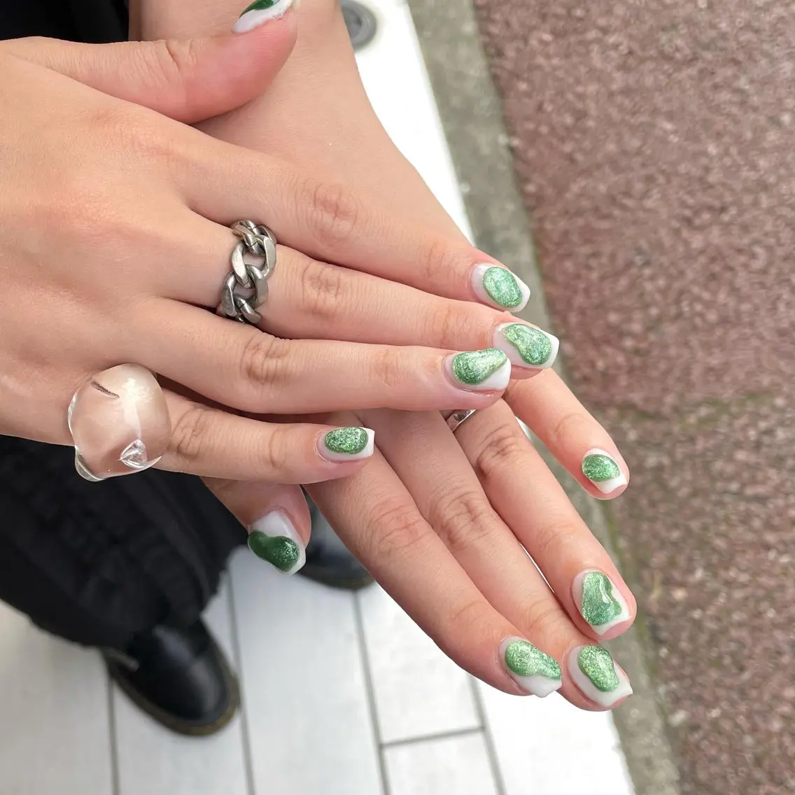 ネイル ハンドネイル 新井 ひなののネイルデザイン
