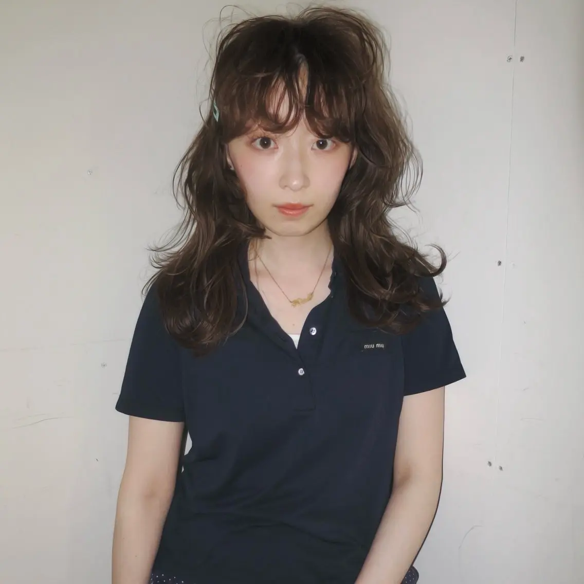 セミロング カラー トリートメント カット ヘアカラー パーマ トリートメント yuma/透明感カラ ー/似合わせカットのヘアスタイル