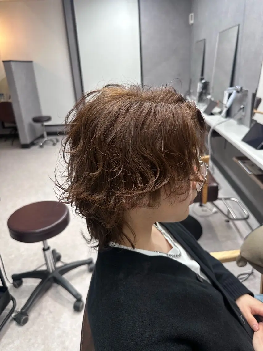 メンズ カット ヘアカラー 川邊 大地のヘアスタイル