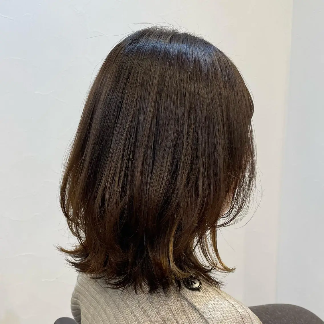 ミディアム ミディアムヘア🌼 さきのヘアスタイル