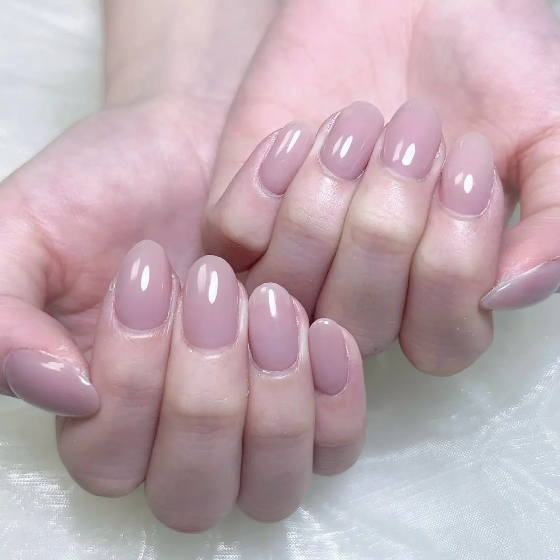 メンズ ネイル ワンカラーネイル ハンドネイル Nail salon 木にいるのネイルデザイン