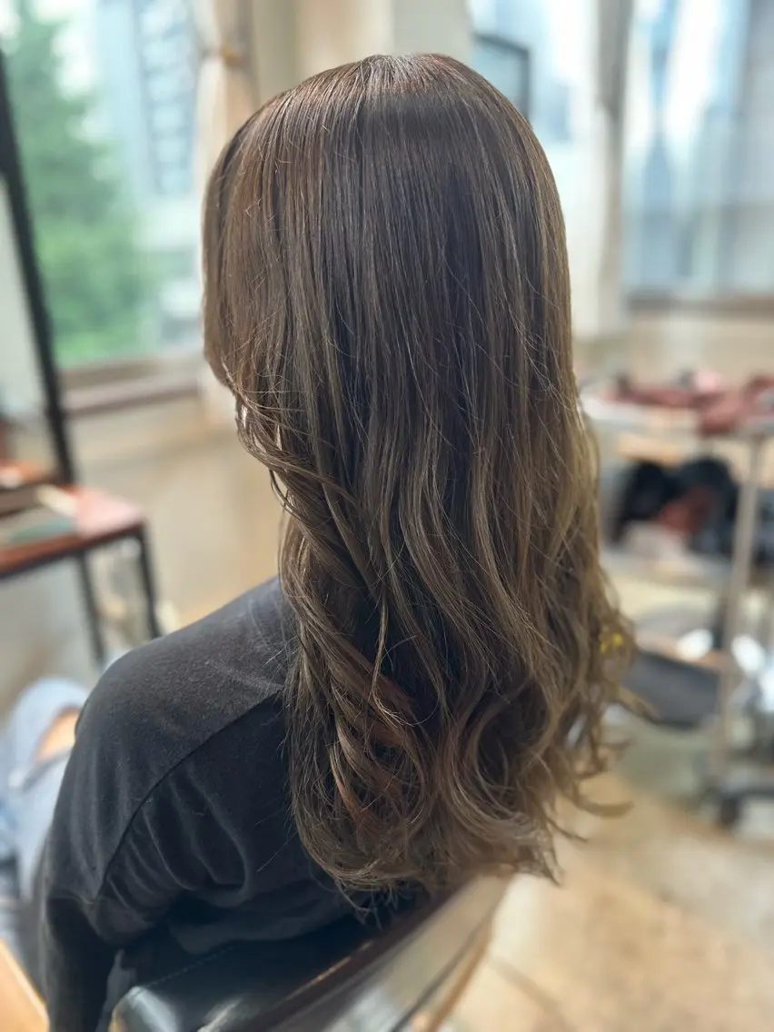 セミロング カラー ✨菅近 湧太✨のヘアスタイル