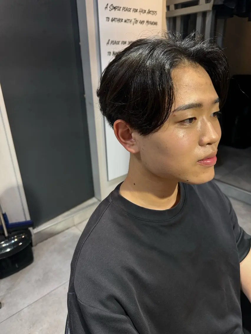ミディアム メンズ カット ヘッドスパ 似合う髪型が 分からない方へのヘアスタイル