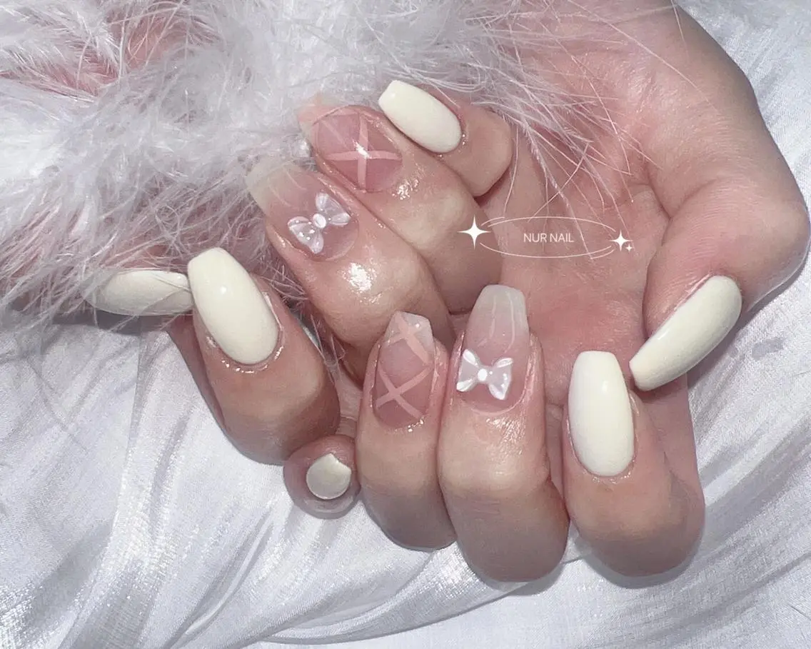 ネイル ハンドネイル ハンドケア RINA 🤍のネイルデザイン