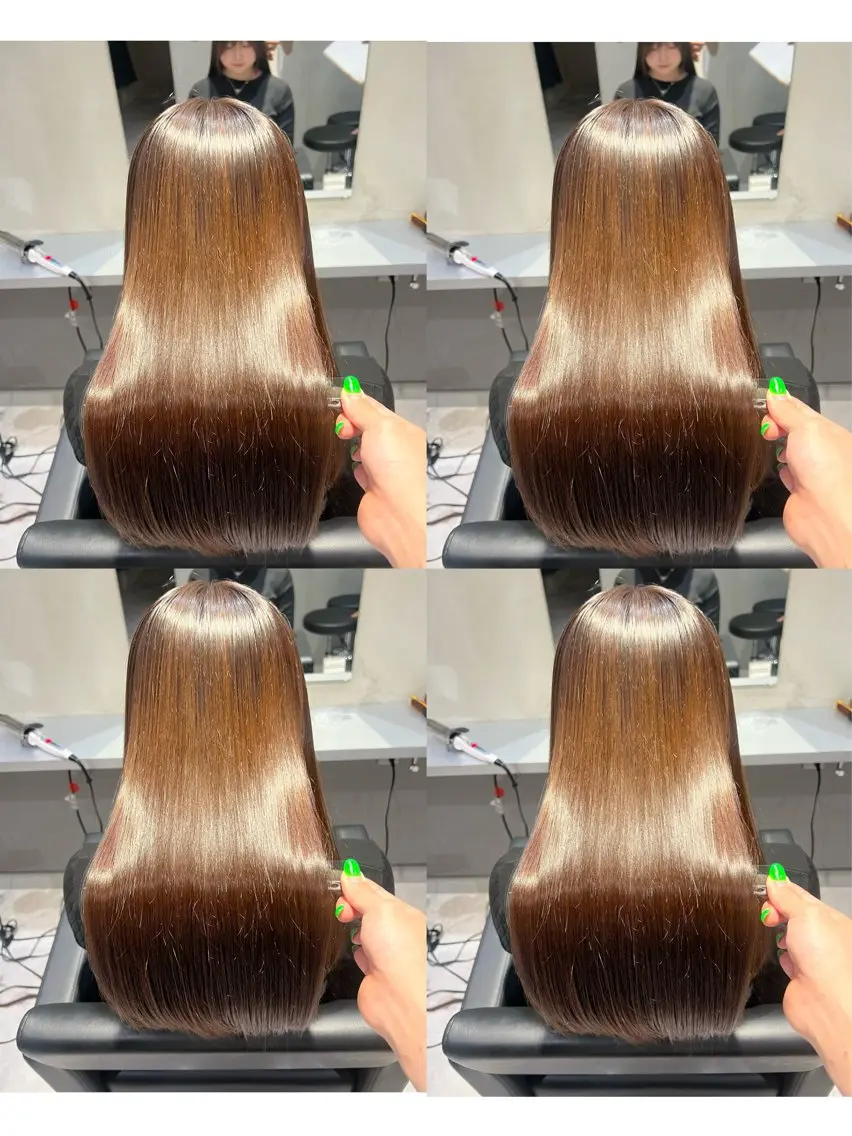 ロング カラー カット ヘアカラー トリートメント レイヤー×艶髪特化 マネージャー安藤光司のヘアスタイル