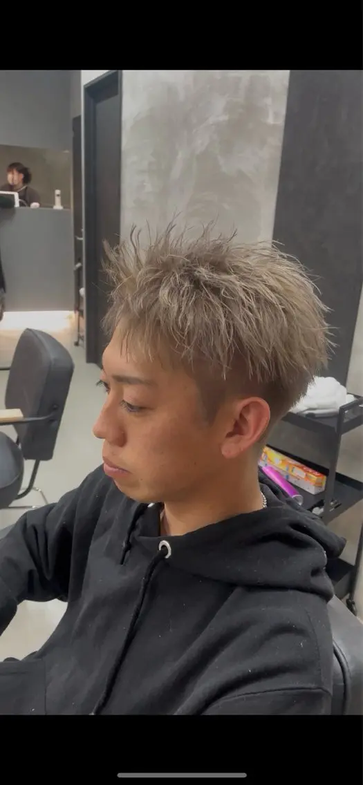 ダブルカラー+トリートメント 《メンズ限定》の写真