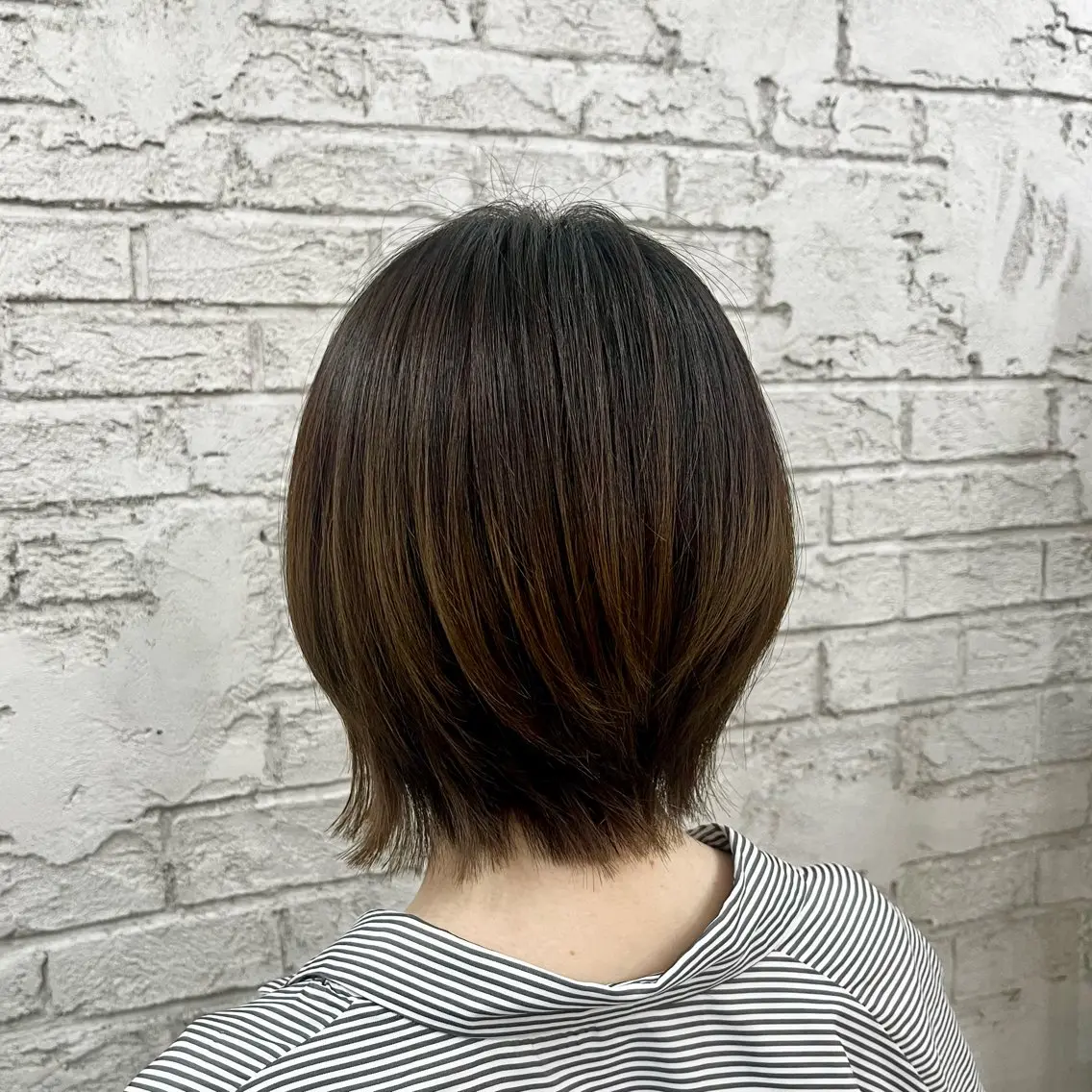 ショート ボブ 艶髪ブリーチカラー 💗manaka💗のヘアスタイル