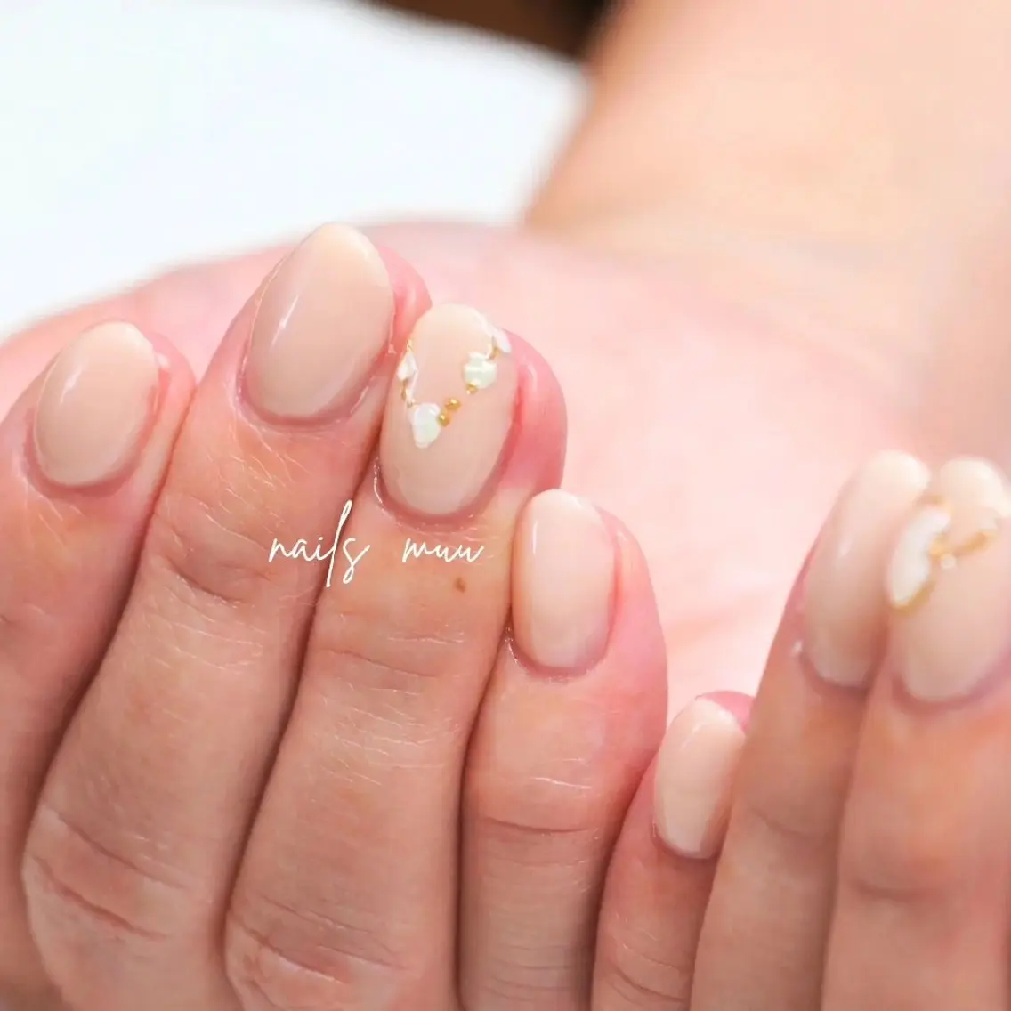 ネイル アートネイル 韓国ネイル オフィスネイル nails muu まゆのネイルデザイン