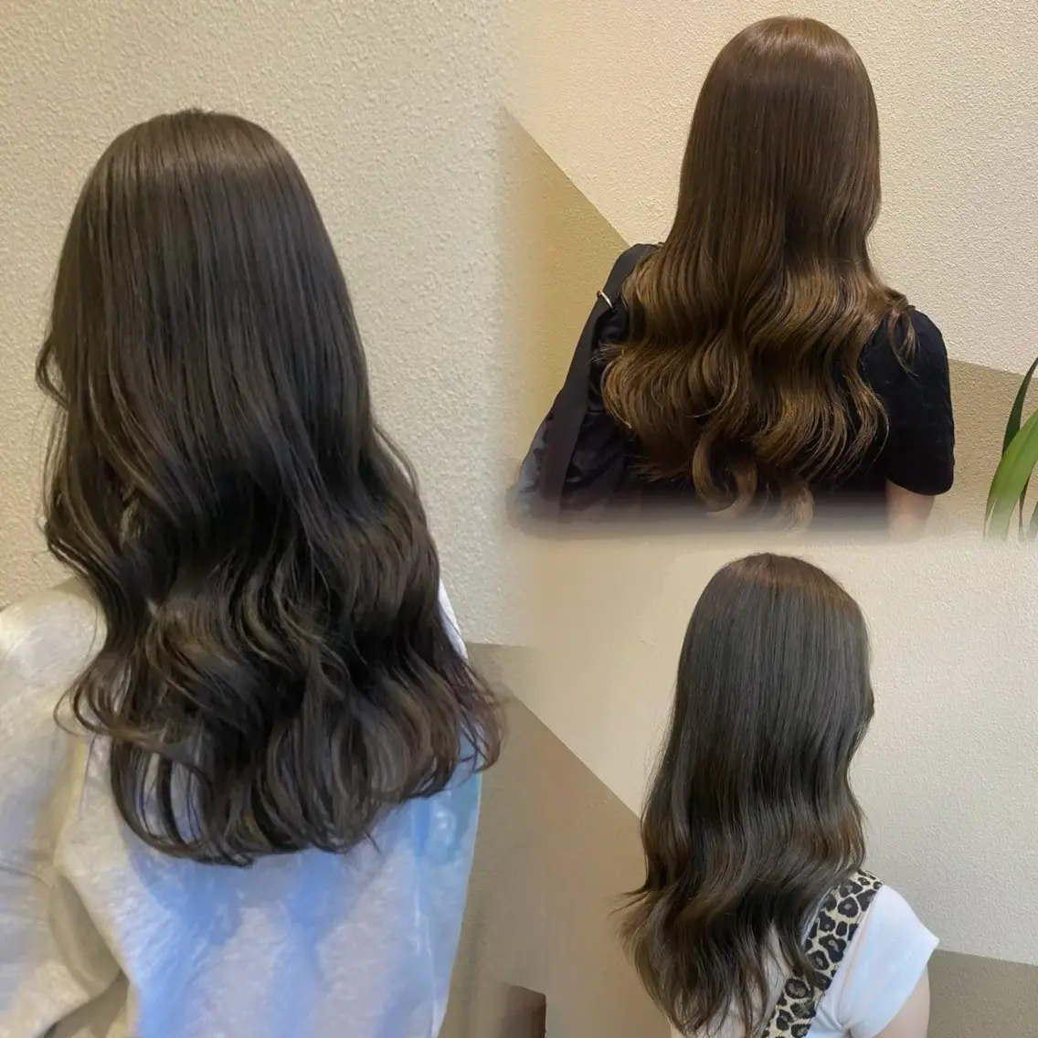 ロング カラー カット ヘアカラー トリートメント 透明感カラー/ 小顔カット/ミヅキのヘアスタイル