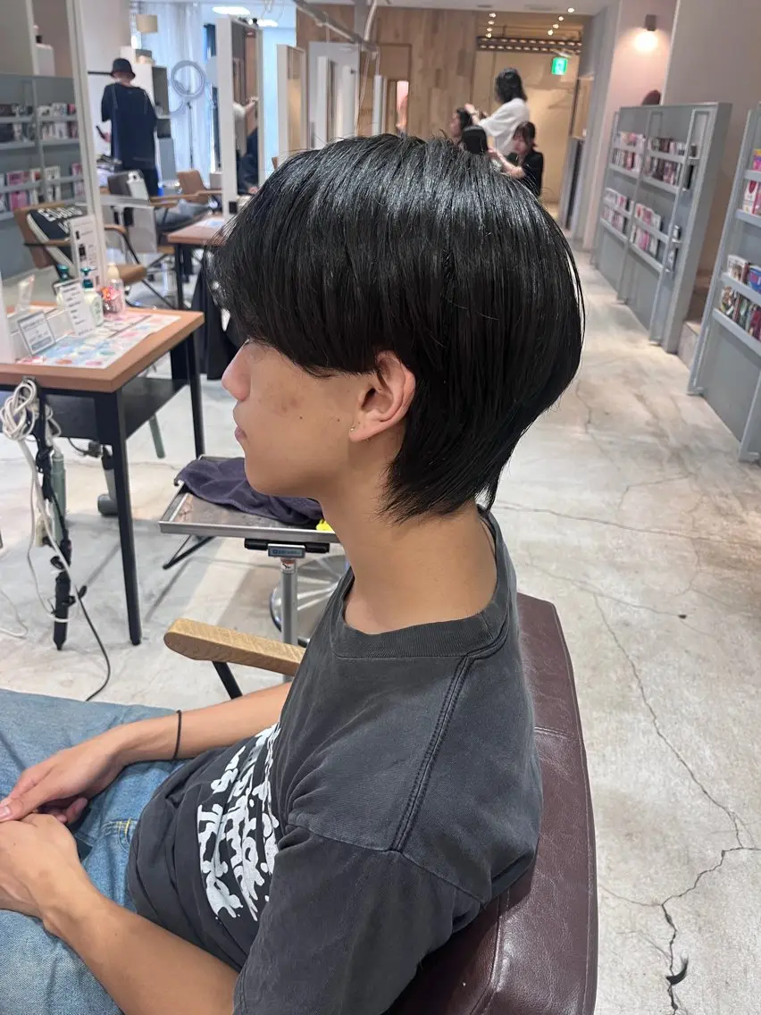 メンズ カット 大阪韓国メンズ特化 LUNAのヘアスタイル