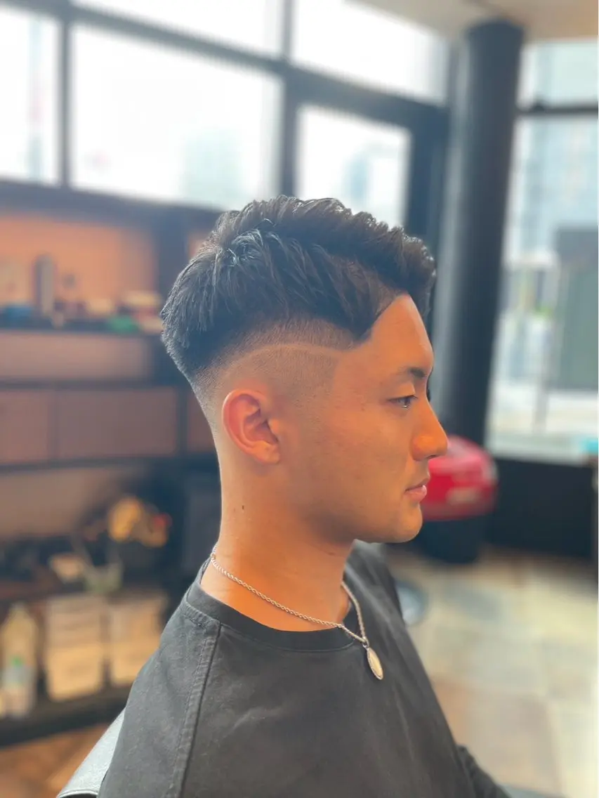 ショート メンズ フェードカット カット 🌟夜から通える🌟 メンズ専門店長RENのヘアスタイル
