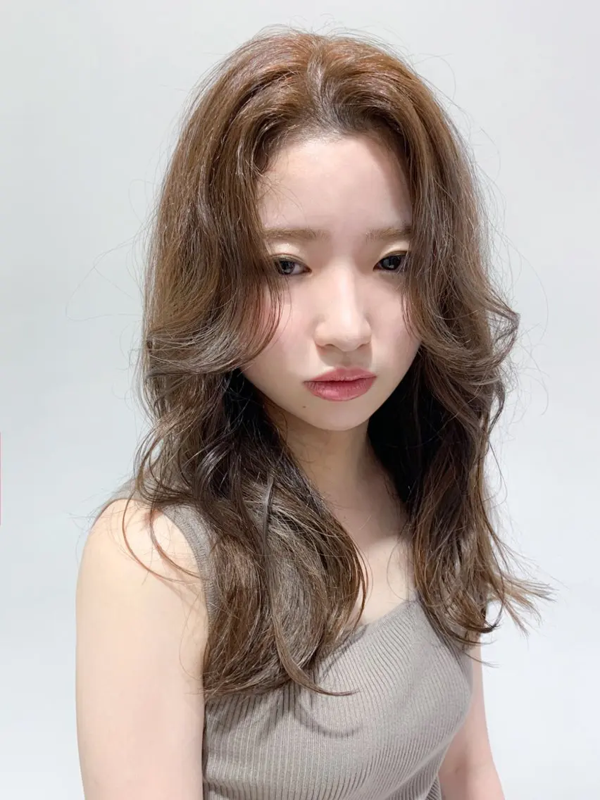 🫧似合わせカット+オーガニック艶カラー(全体)+ハホニコTRの写真