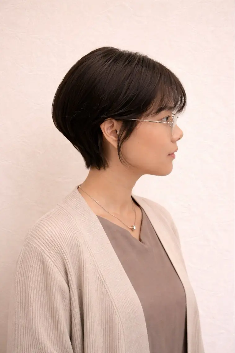 ショート ショートヘア カット 白崎 龍神のヘアスタイル