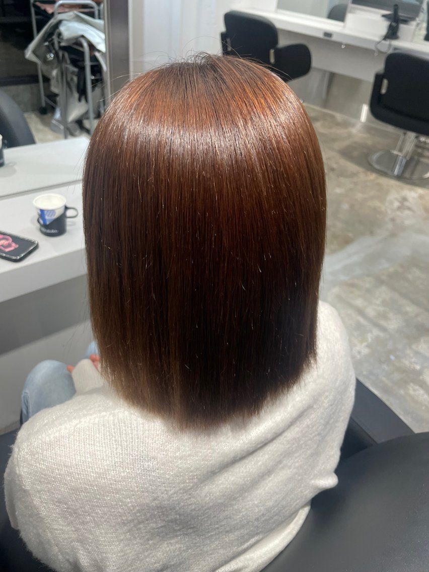 ショート ヘアカラー トリートメント 🎀EIGHT梅田/ haduki🎀のヘアスタイル