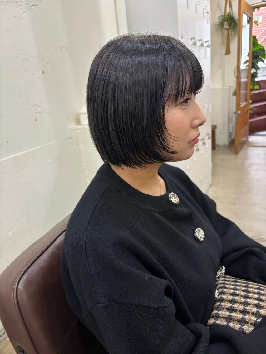 ショート ボブ レイヤーカット ayano🫧 《CIEN》のヘアスタイル