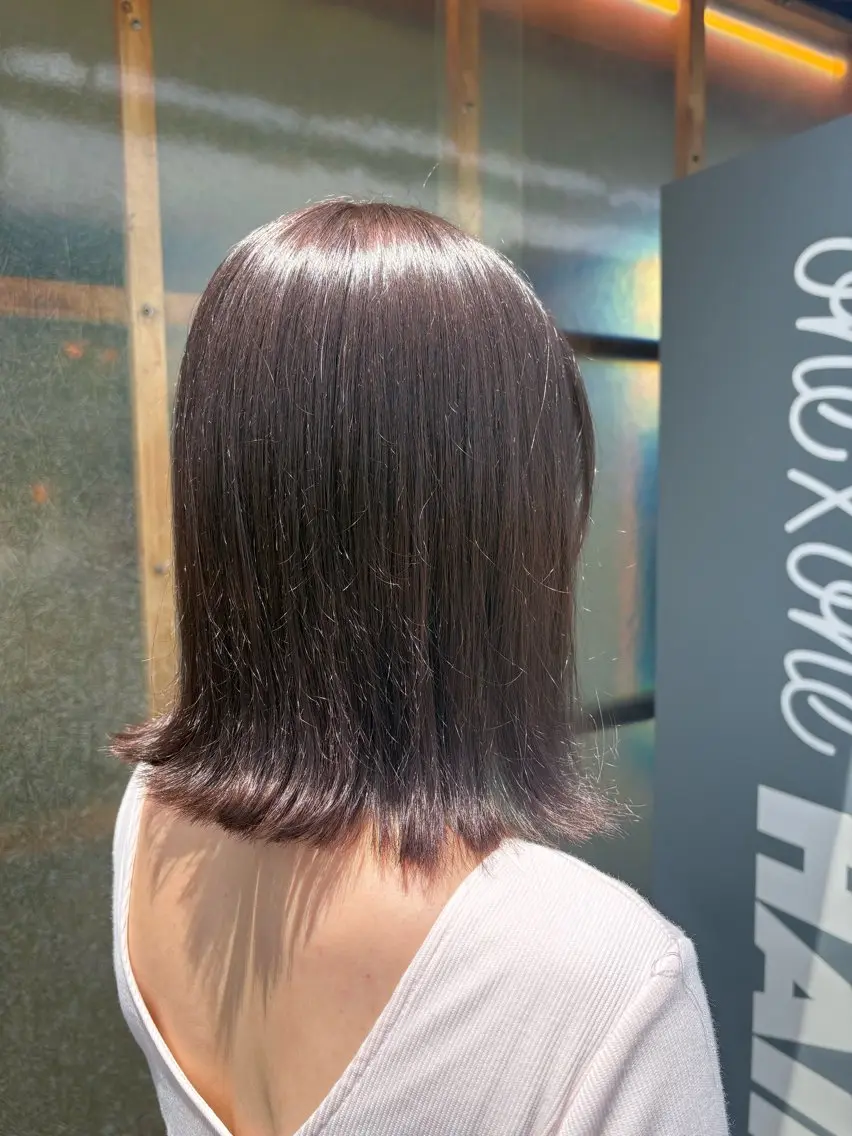 ミディアム 丹羽 来夢のヘアスタイル
