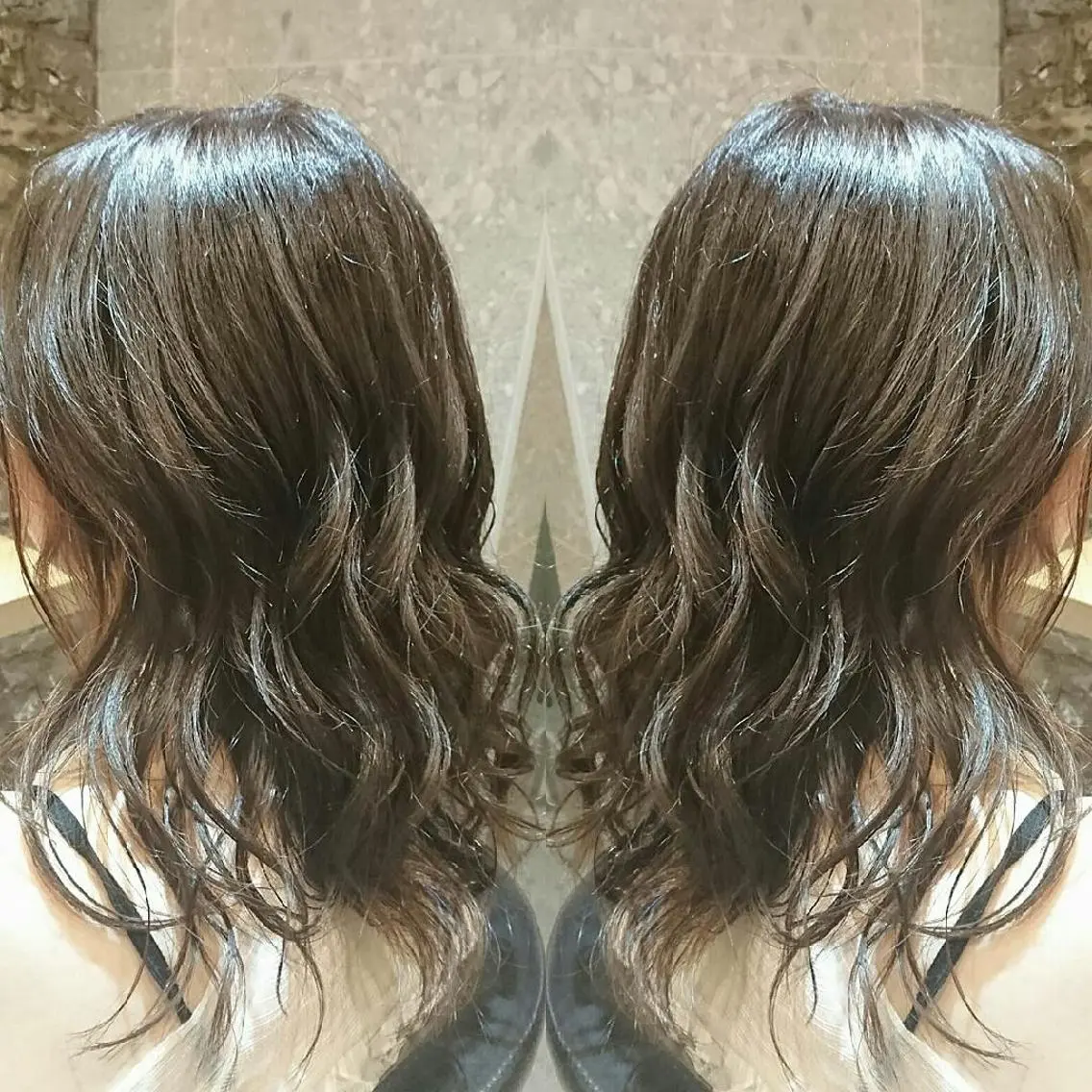 ショート カラー グレージュ ハイライトカラー ハイライト センター南 SEIJIのヘアスタイル