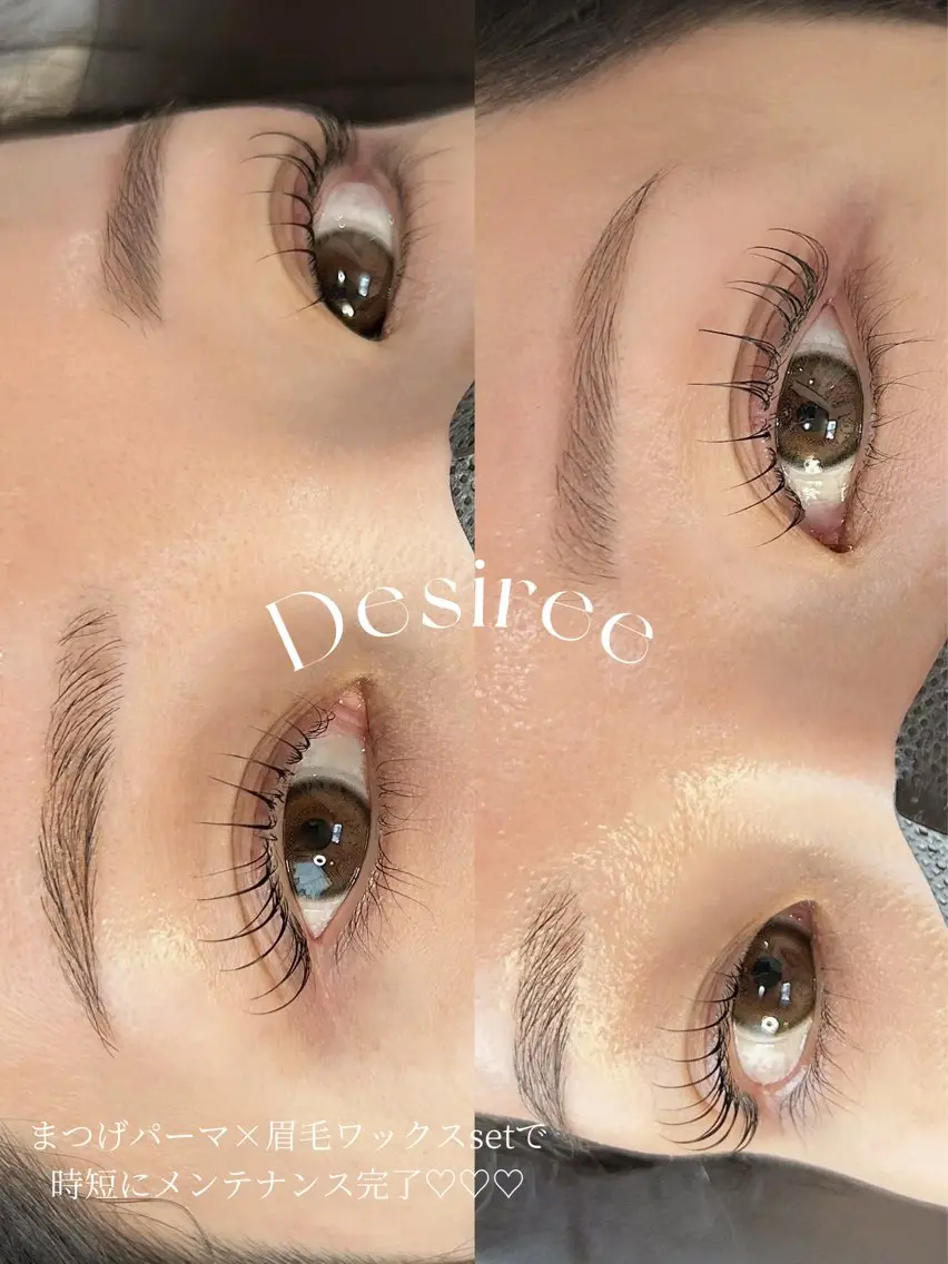 マツエク・マツパ マツパ Desiree NANAのマツエク・マツパデザイン