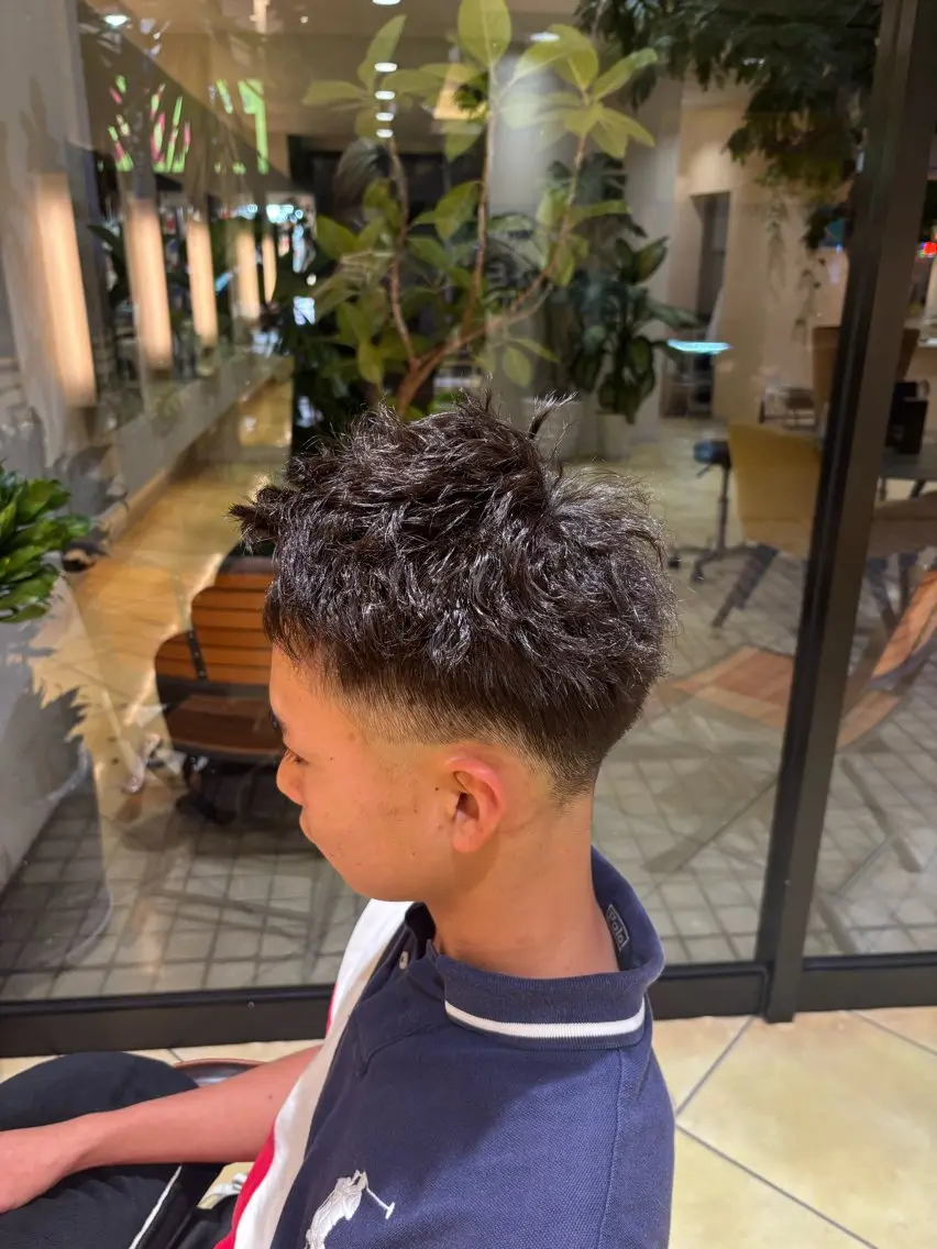 ショート パーマ メンズ メンズパーマ メンズヘアカット特化 村上俊輔のヘアスタイル