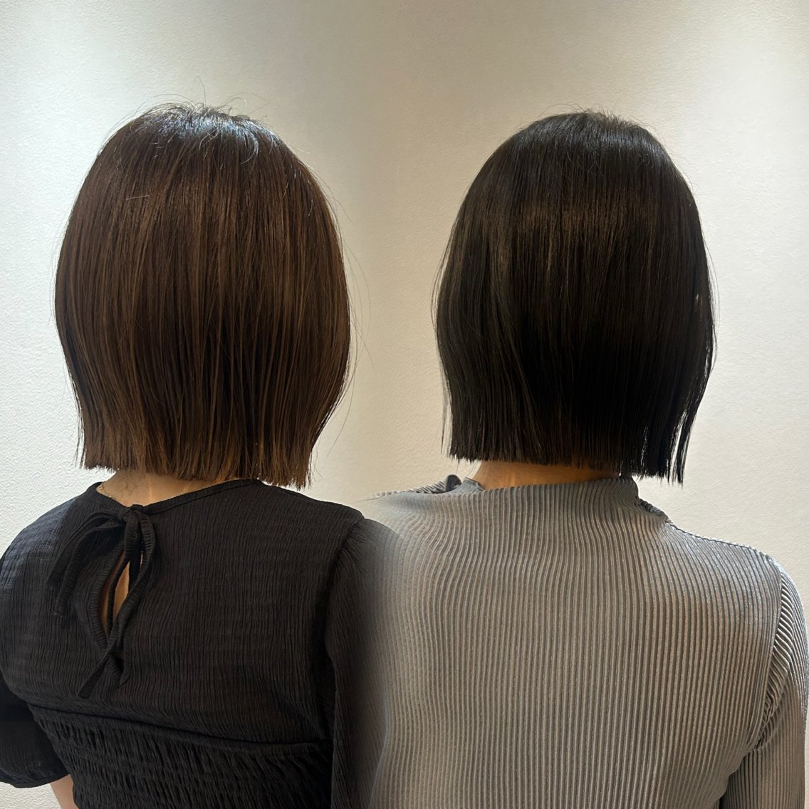 ミディアム カット 縮毛矯正 トリートメント 柔らかい縮毛矯正/ ボブ/北林のヘアスタイル