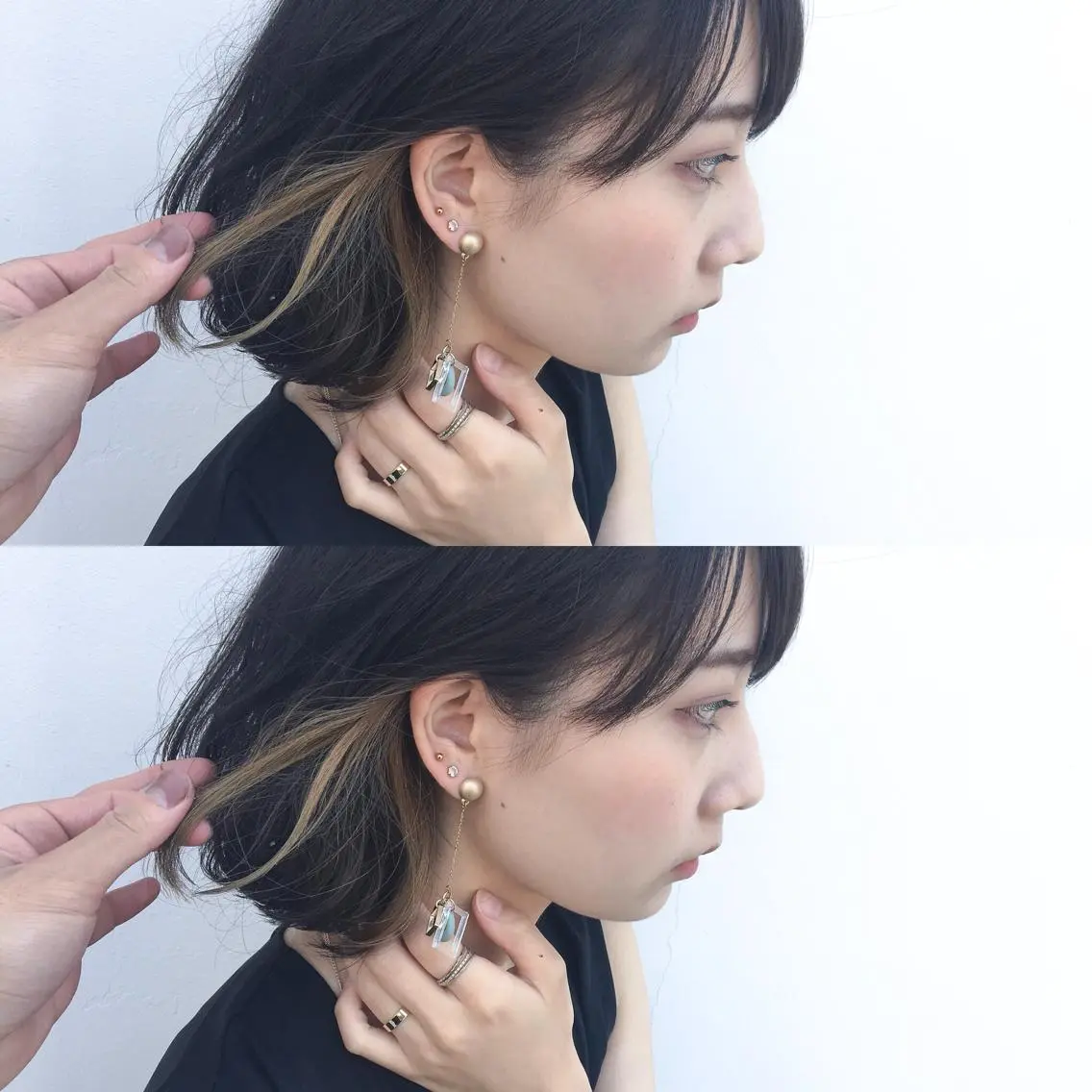 ショート カラー なんば髪質改善カラー Ardoreのヘアスタイル