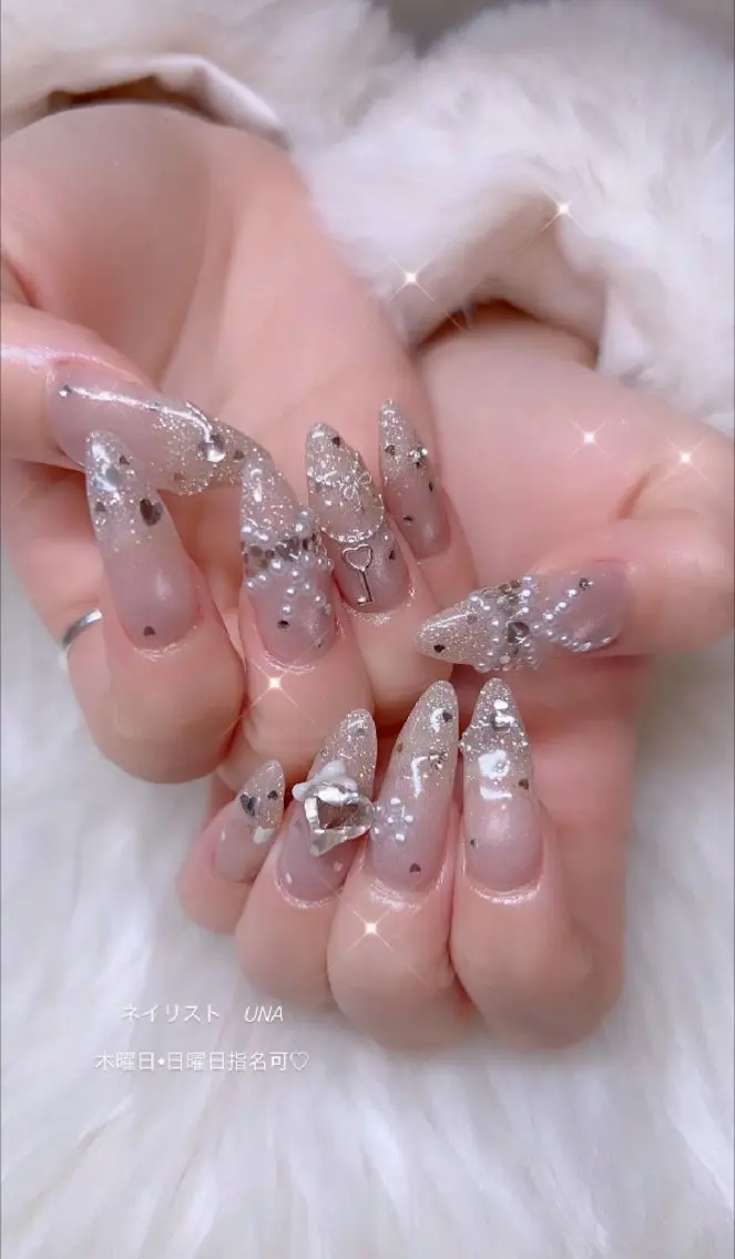 ネイル アートネイル 春ネイル ワンホンネイル ハンドネイル I LOVE ME NAIL.。.:*♡のネイルデザイン