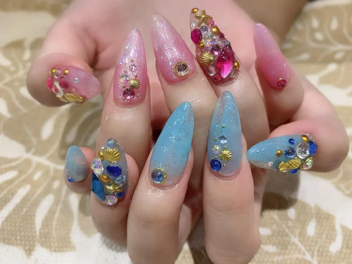 ネイル 持ち込み ハンドネイル M's Style NAIL BARのネイルデザイン