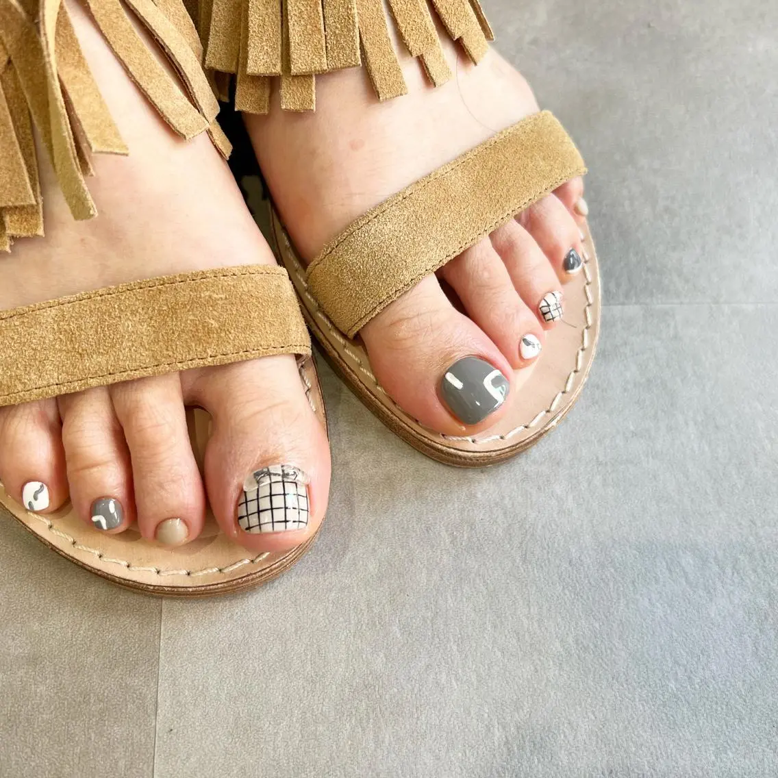 ネイル フットネイル A/gan nail salonのネイルデザイン